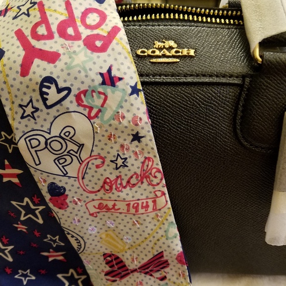 RARE!!! Coach🌺Poppy Pony Scarf - Picture 6 of 6